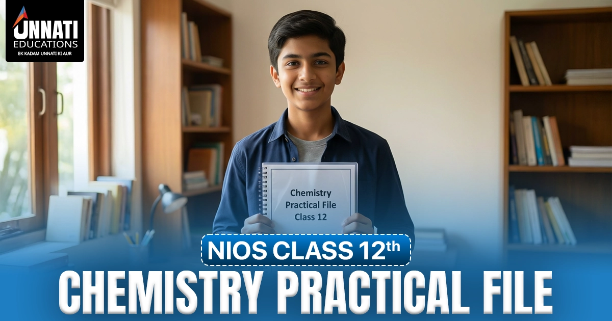 Nios Class 12 Chemistry Practical File